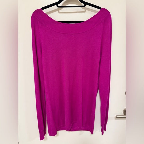 Danier Women's Vibrant Magenta Sweater - Picture 11 of 12